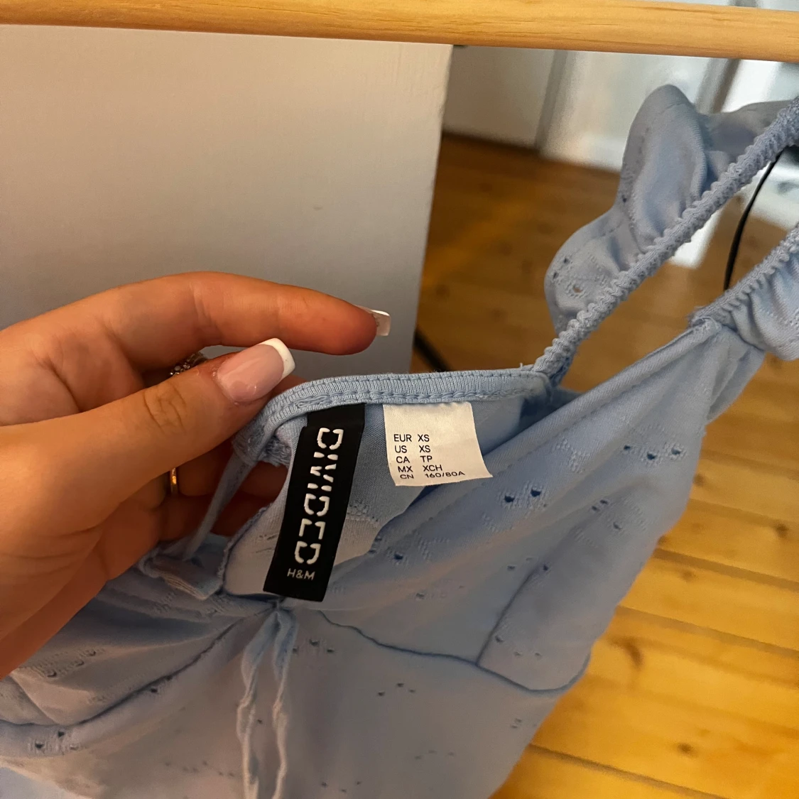 Ljusblå Sommartopp  - 91