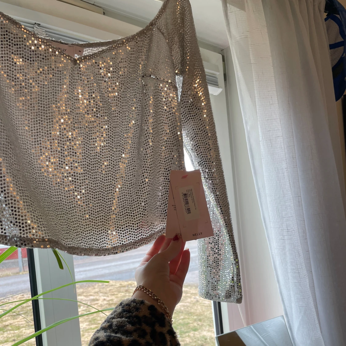 Glitter topp - 90