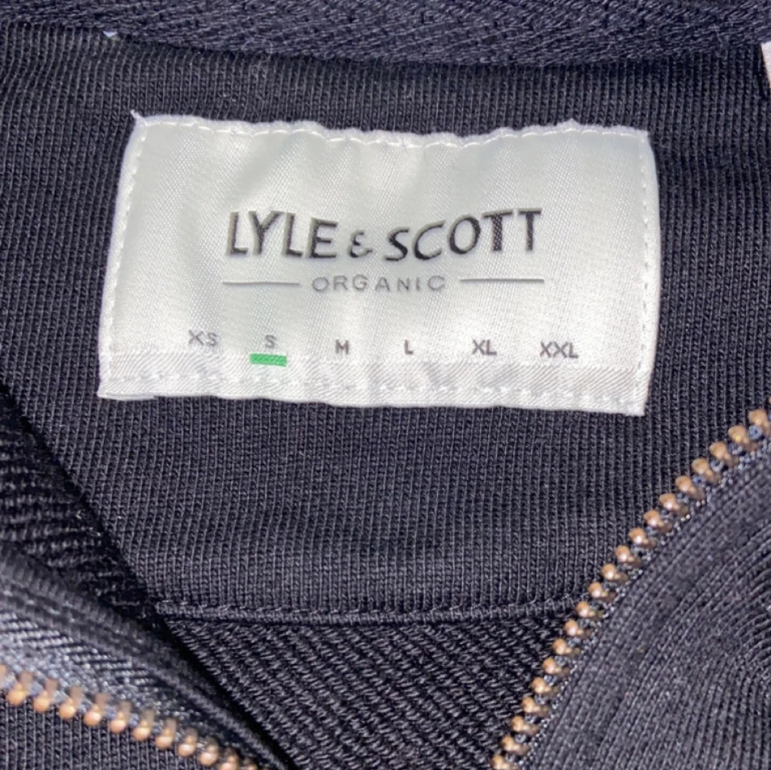 Lyle & scott zip Hoodie svart  - 91