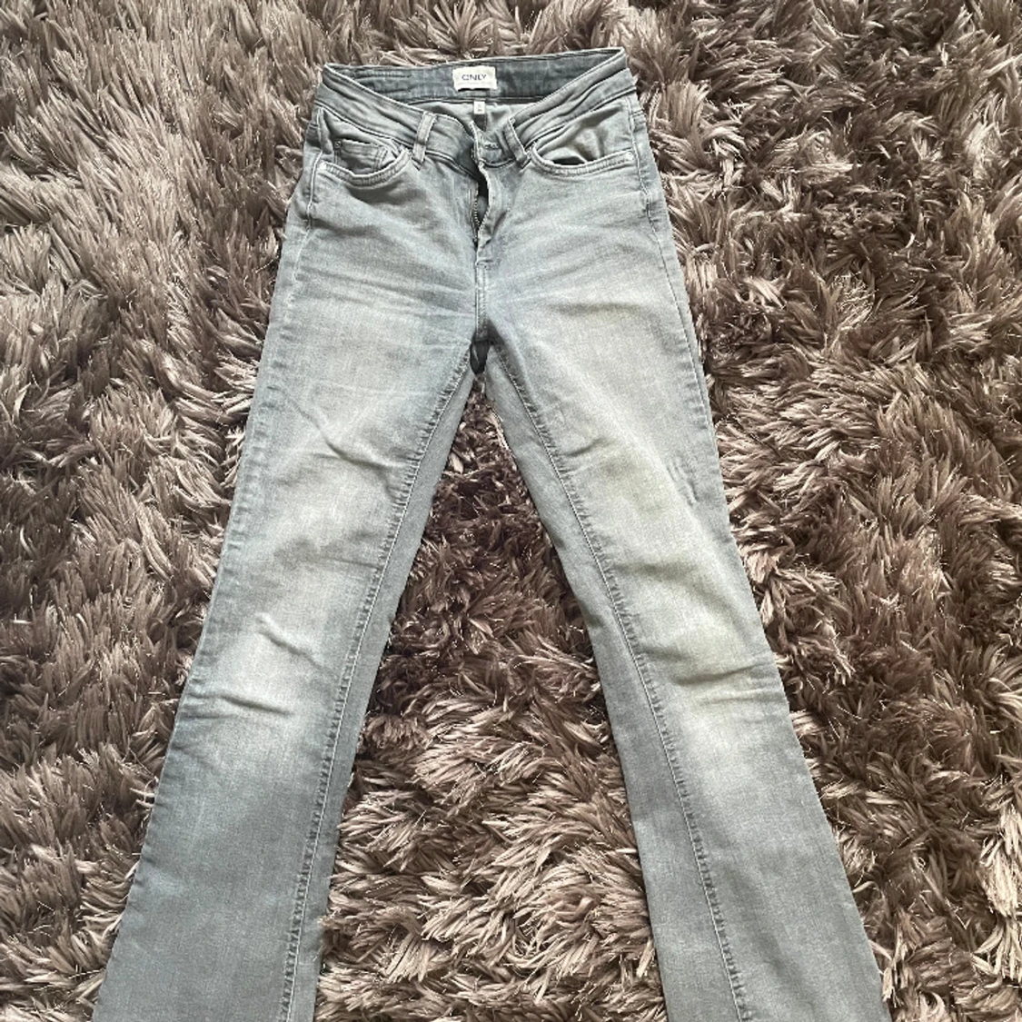 Lågmidjade bootcut jeans  - 90