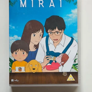 Mirai anime film - Säljer Mirai anime film. Superbra. Lite hysterisk. Psykologisk barnfilm. 60kr. Möts i Göteborg eller närcon. Säljer också eldflugornas grav