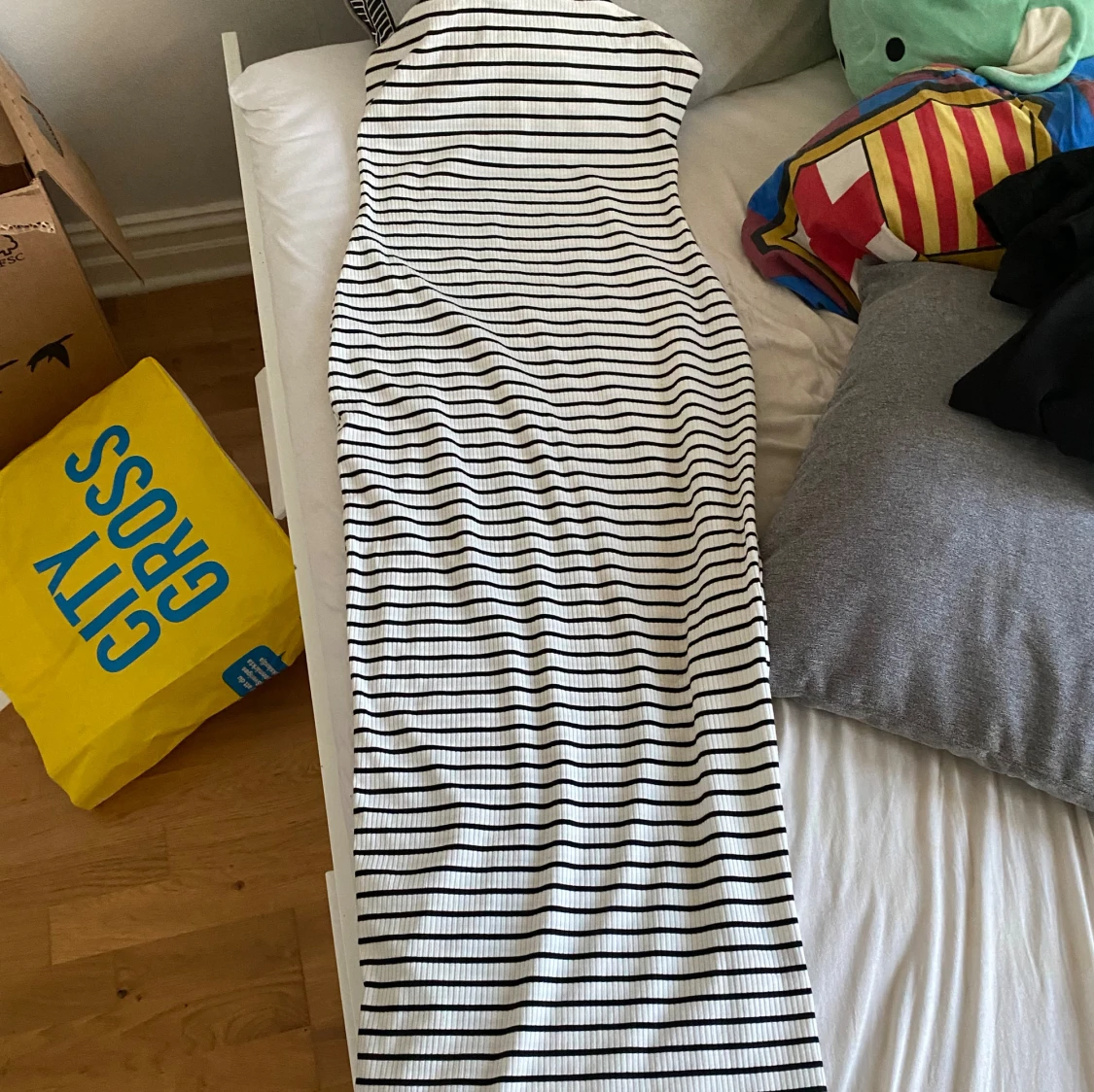 Randig klänning  - 90