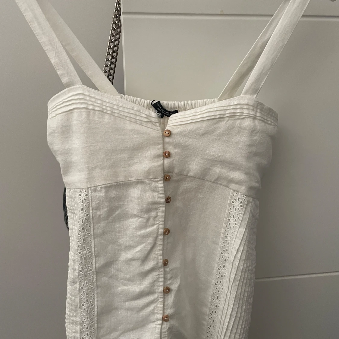 Vitt linne från zara i storlek s - 90