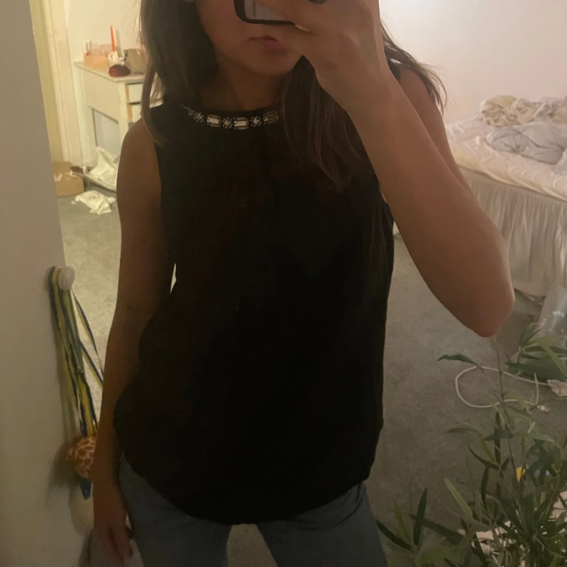 Halterneck topp - 90