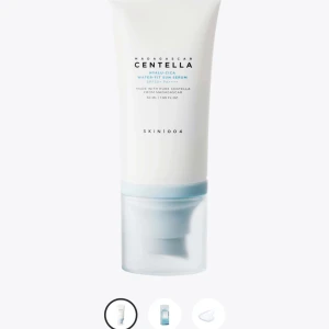 Skin 1004 centella solkräm - Helt ny endast testad,lämnar inga white cast, passar alla hudtyper, kontakta för mer info☺️ (Går också att bytas mot La roche posay solkräm)