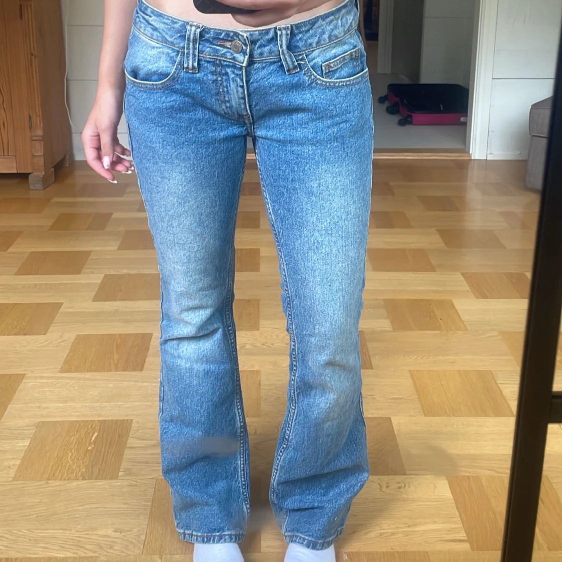 Lågmidjade jeans - 90