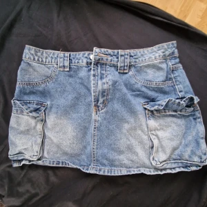 Jeans kjol - Mini jeans kjol fr.Shein,storlek L