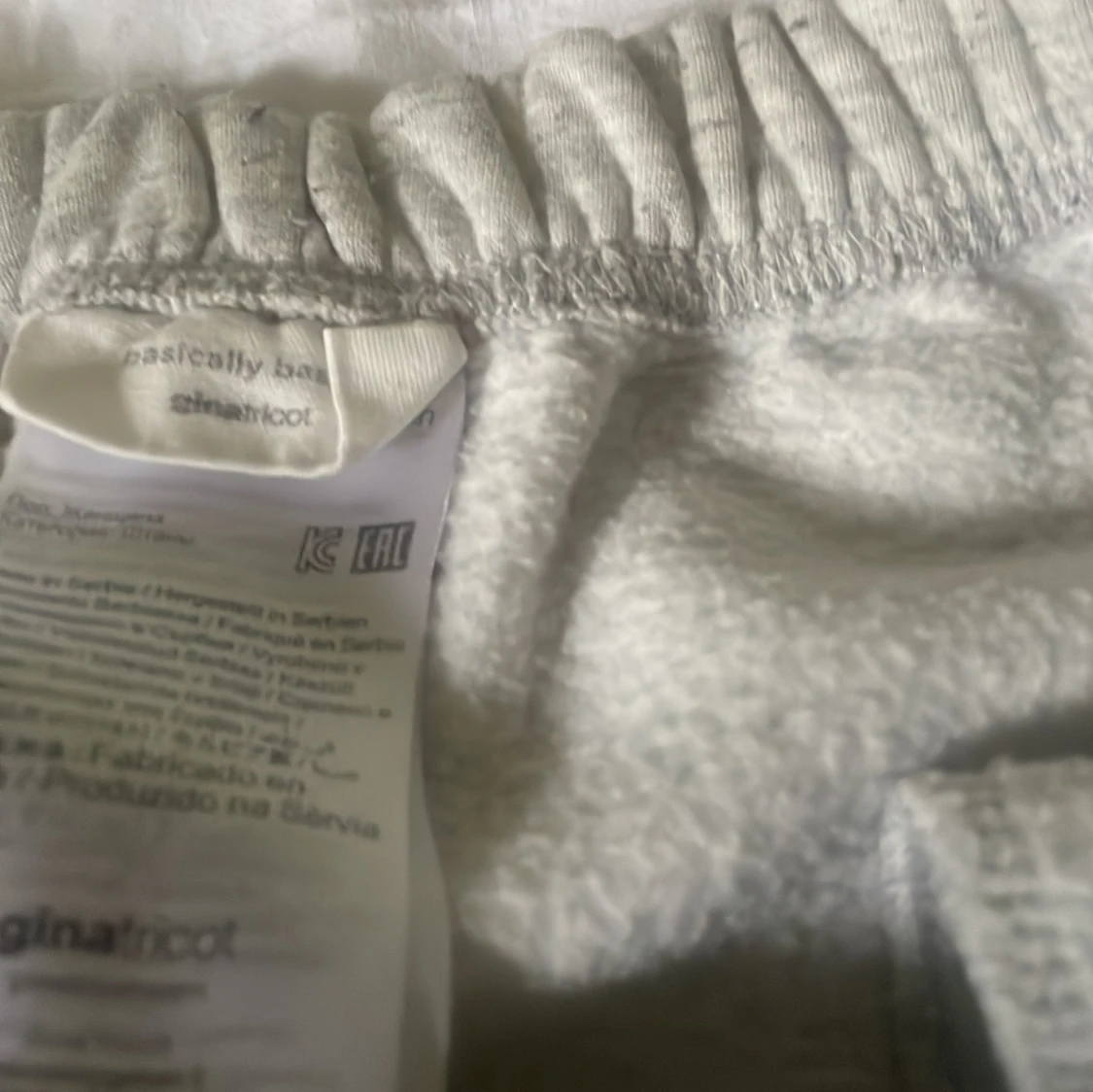 Grå mjukisbyxor🤍 - 90