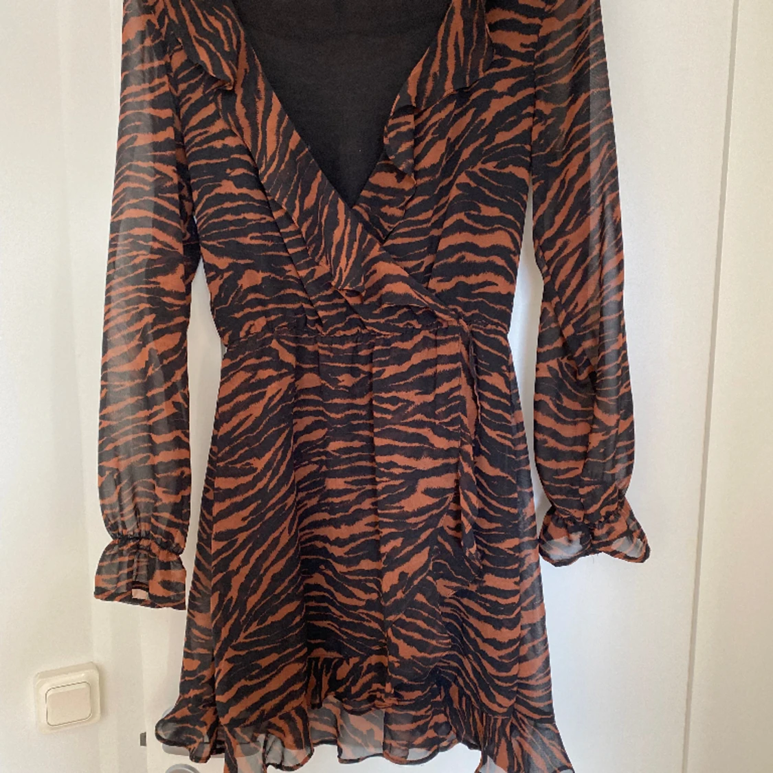 Klänning i djurmönster - 90