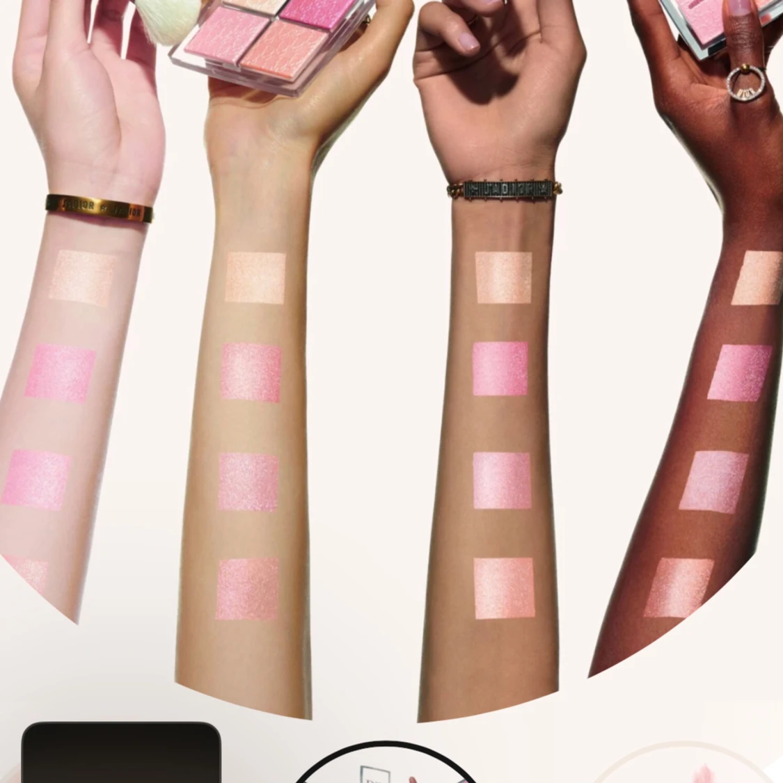 Dior backstage palett - 90