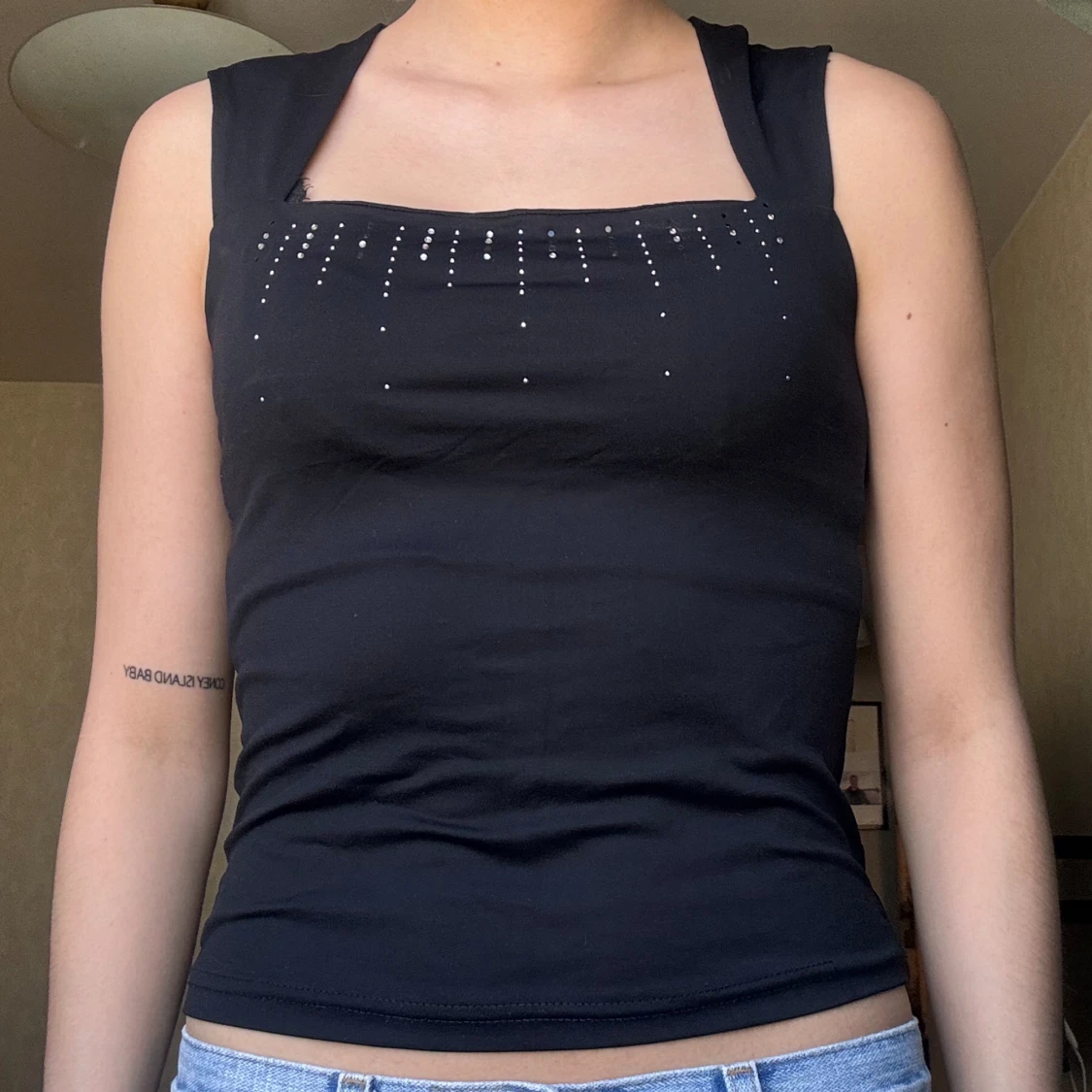 Square neck ropp - 90