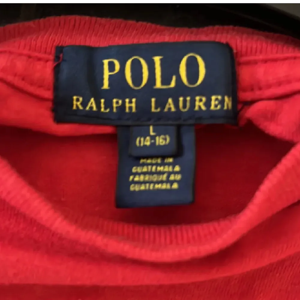 Säljer denna sjukt snygga polo Ralph lauren t-shirt. I bra skick. Vid snabb affär kan priset diskuteras . T-shirts.