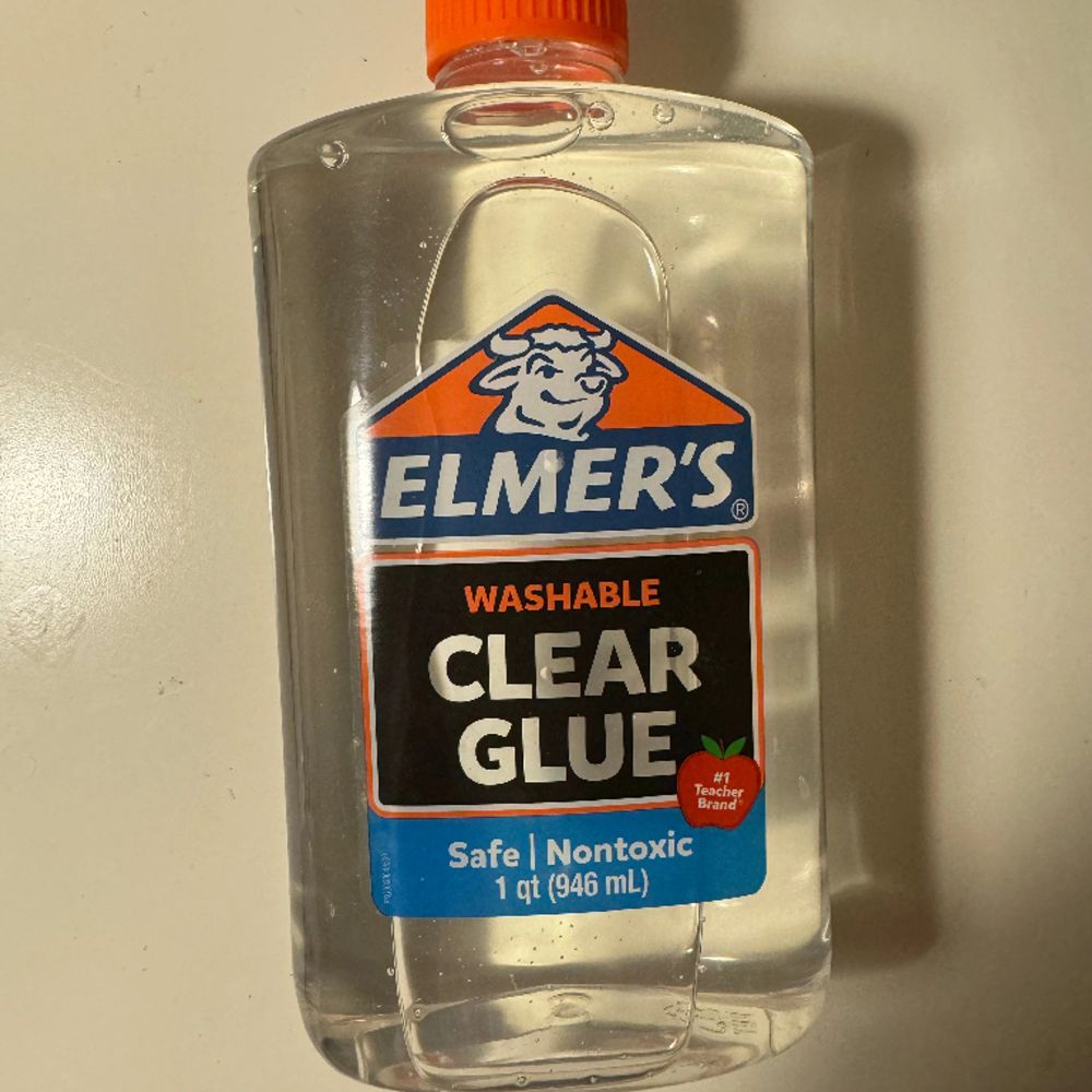 Vit Elmers glue clear - Elmers Glue