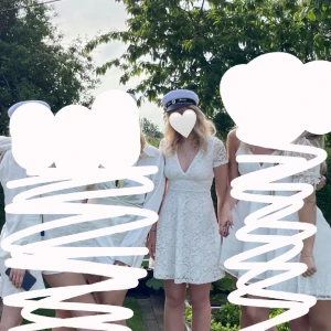 Studentklänning - Säljer min superfina studentklänning som endast är använd 1 gång (på studentdagen). Den är i nyskick och väldigt bekväm! Jag var jättenöjd med den! 