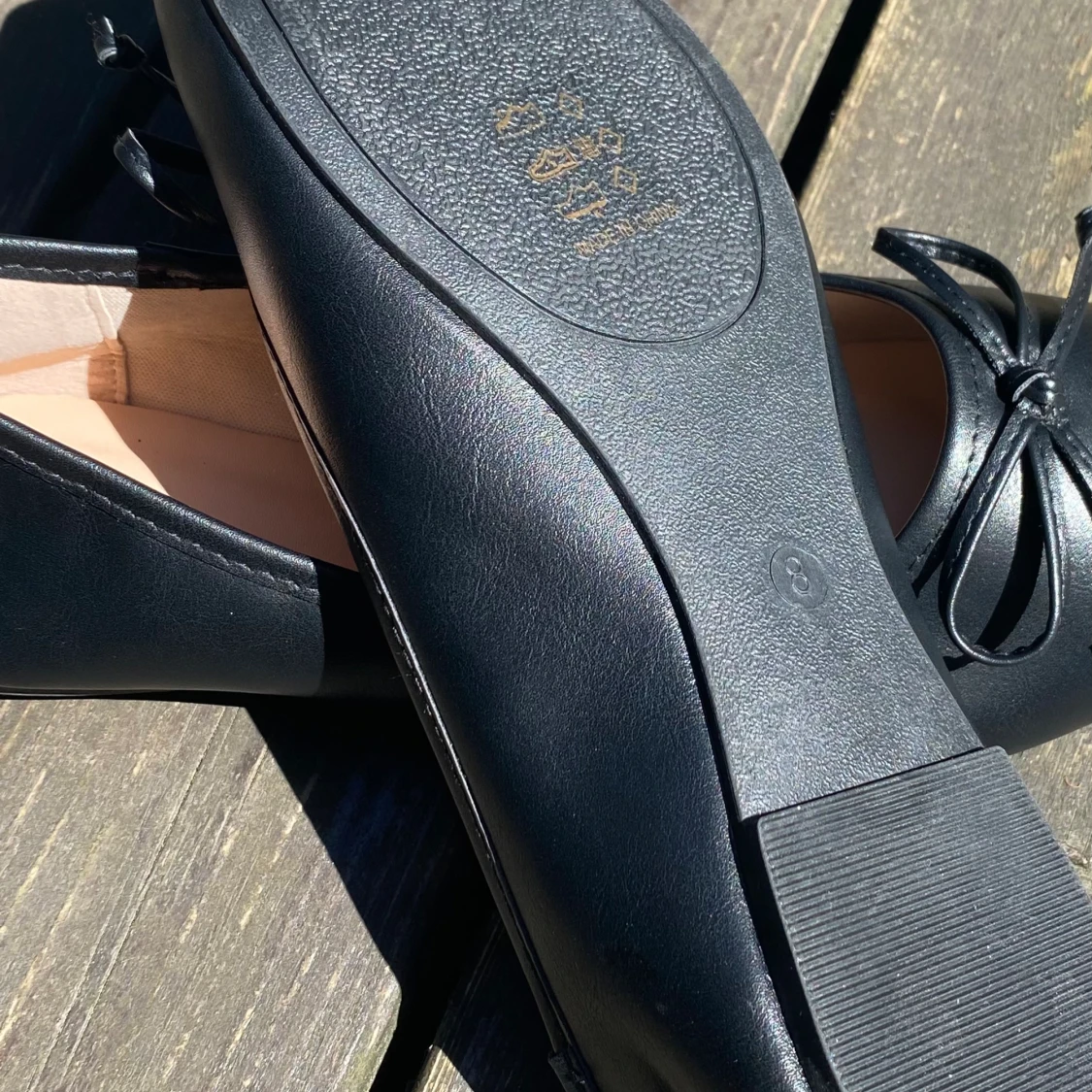 Svarta ballerinaskor  - 90