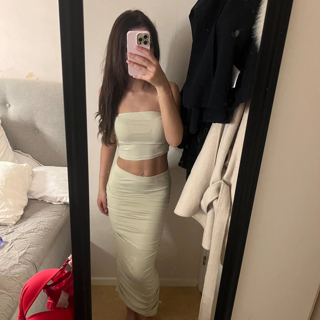 Sett med scrunch detalj 