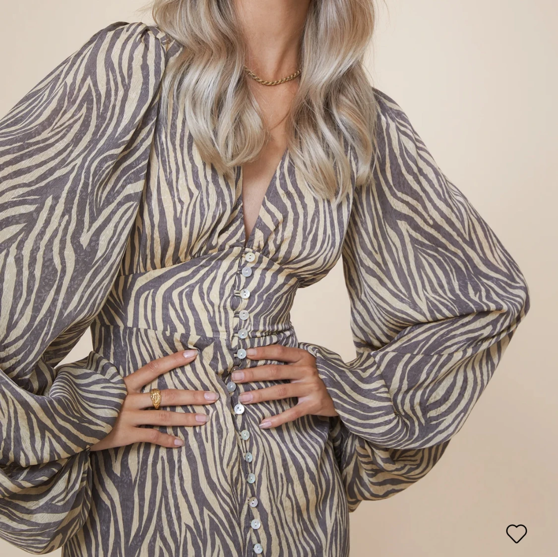 Adoore zebra klänning - 90