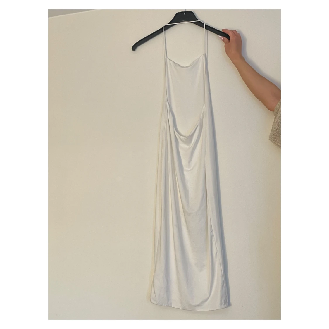 Vit tight klänning - 91