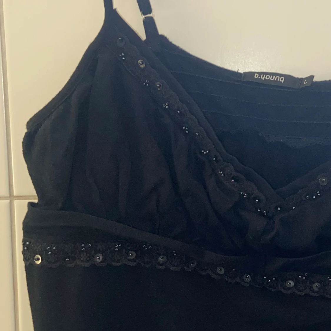 Svart vintage linne - 90