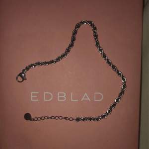 Rope Chain Bracelet Steel  Bredd 3 mm, armbandets justerbara längd 16,5-19,5 cm