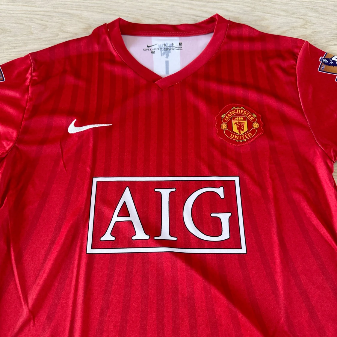 RONALDO MANCHESTER UNITED TRÖJA 2007/8 - 90