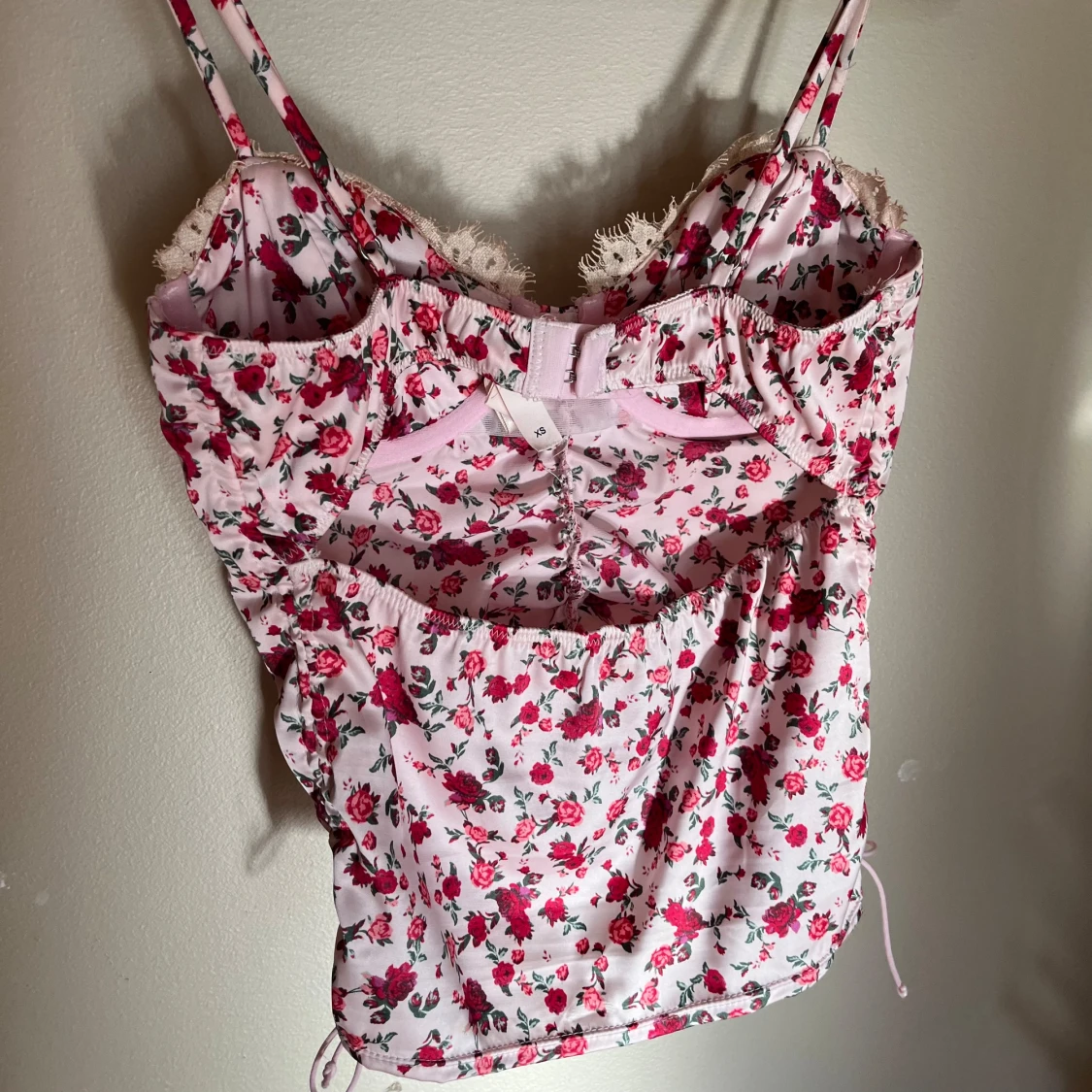 Blommig topp/korsett - 91