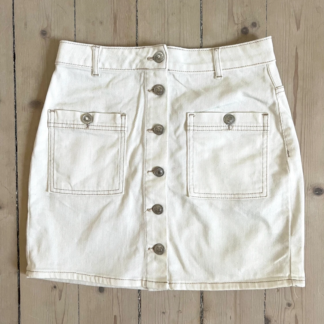 White denim skirt  - 91