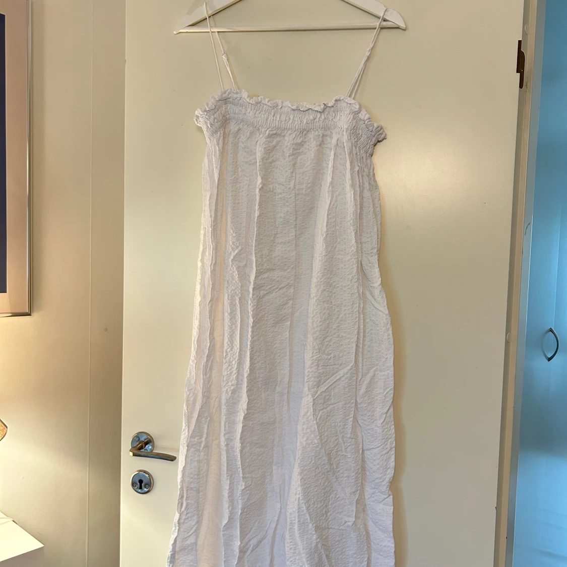 Vit långklänning  - 91