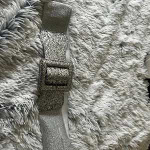 Bälte - Ett fint glittrigt bälte ifrån Shein. Den är använd 1 gång och är i bra skick. Den kan lukta lite starkt för vissa.
