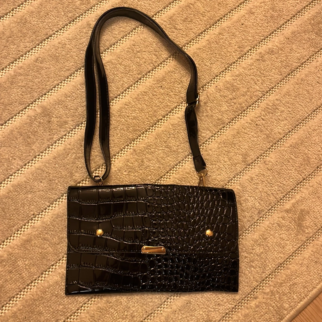 Krokodilväska