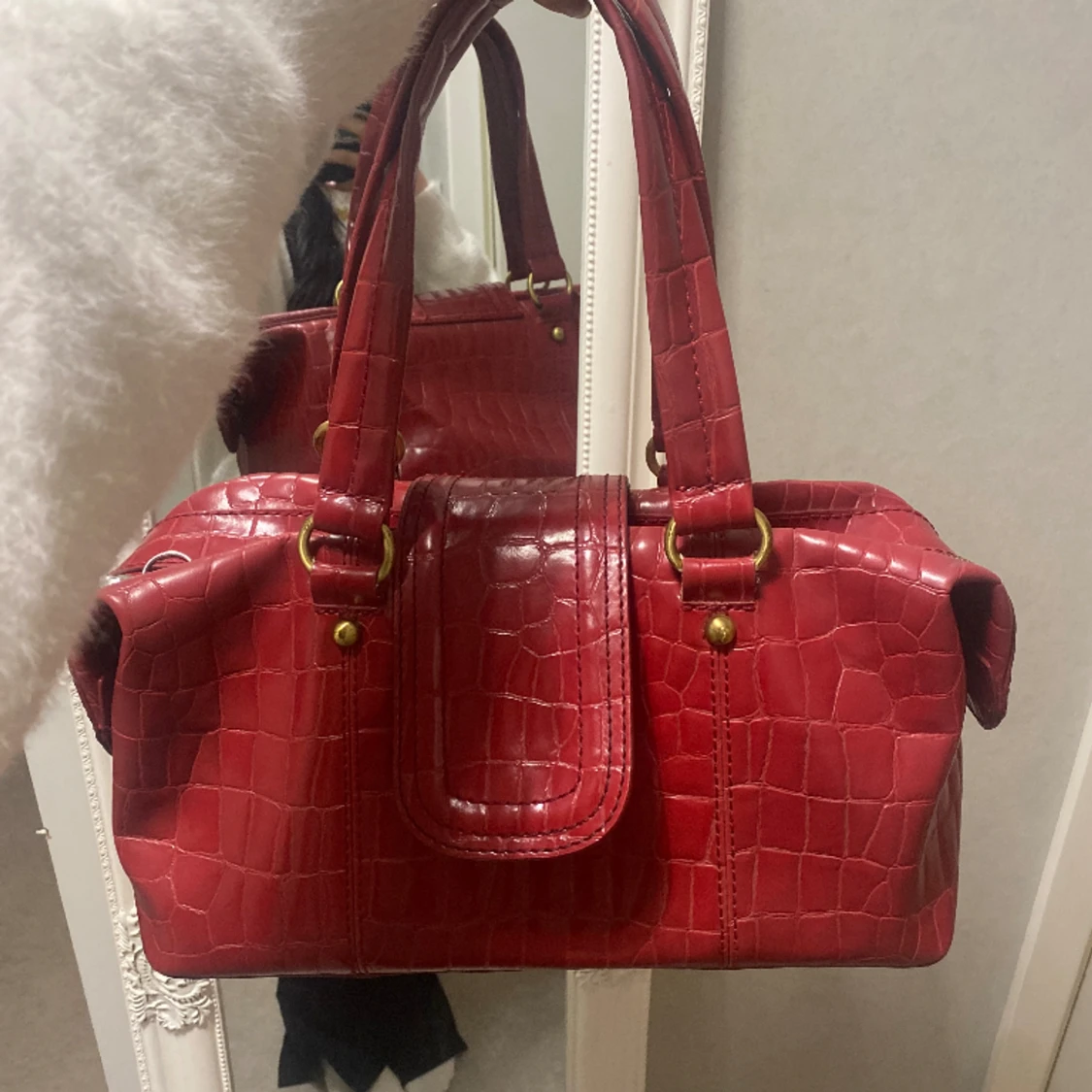 Vinröd väska 🍷 ✨ - 91