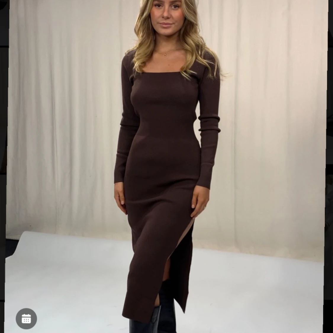 Brun klänning 