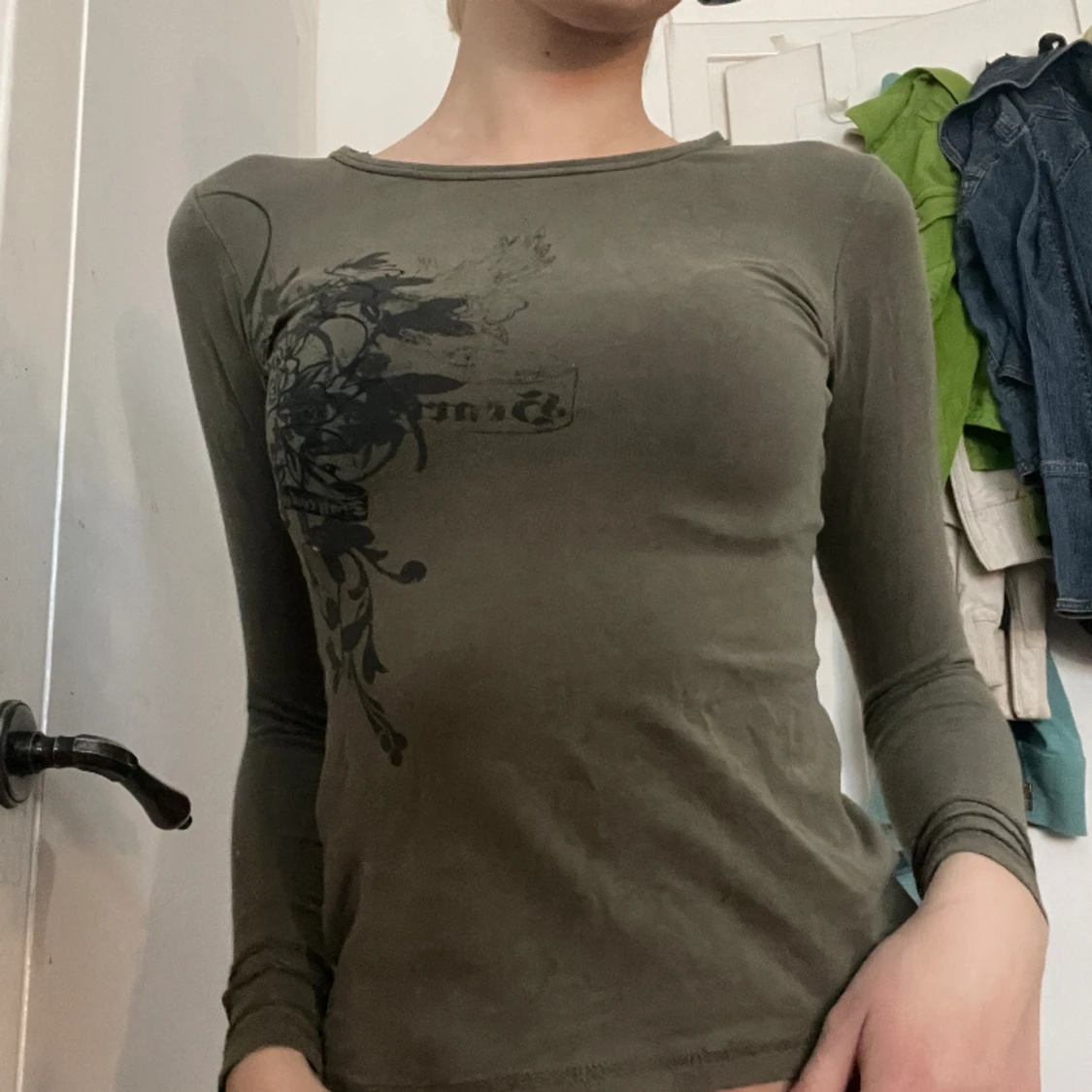 2000s långärmad tröja.  - 90