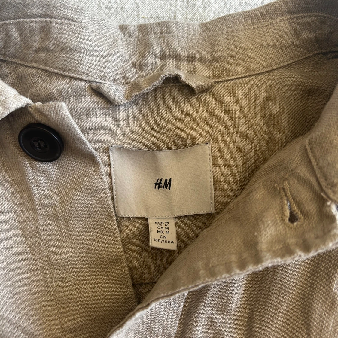 Overshirt i linne - 91