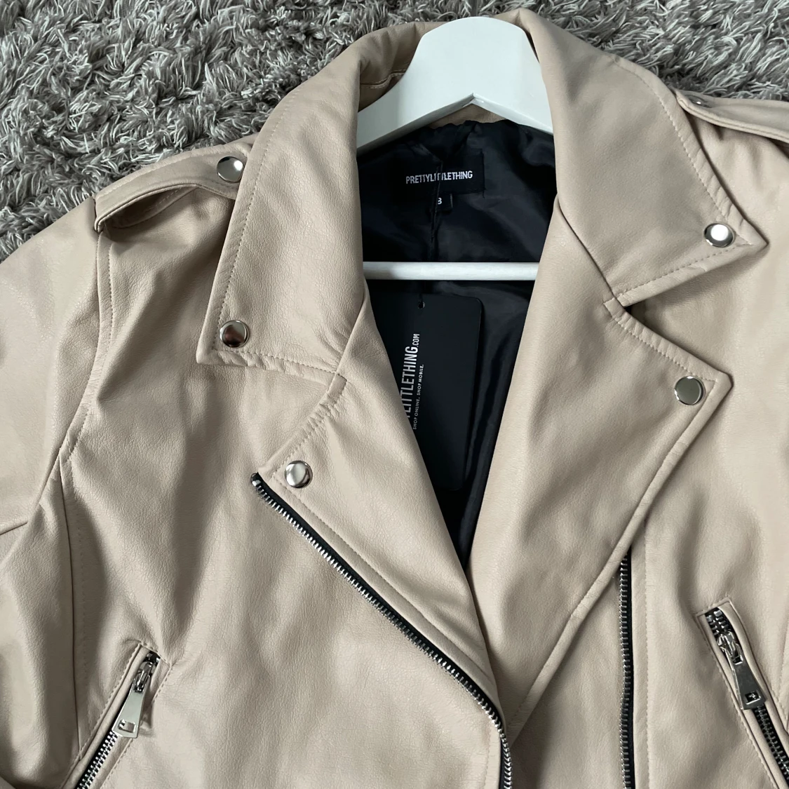 Beige skinnjacka - PLT  - 90