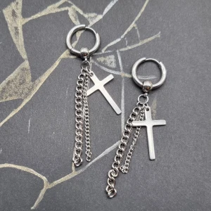 Handgjorda örhängen  - Handgjorda örhängen ●Material- rostfritt stål ●Gjord i bra kvalitet 💎Örhängeskrokar - rostfritt stål. Nickel fri.☆☆☆Längd - 7cm, 1st-60kr eller paret 90kr 