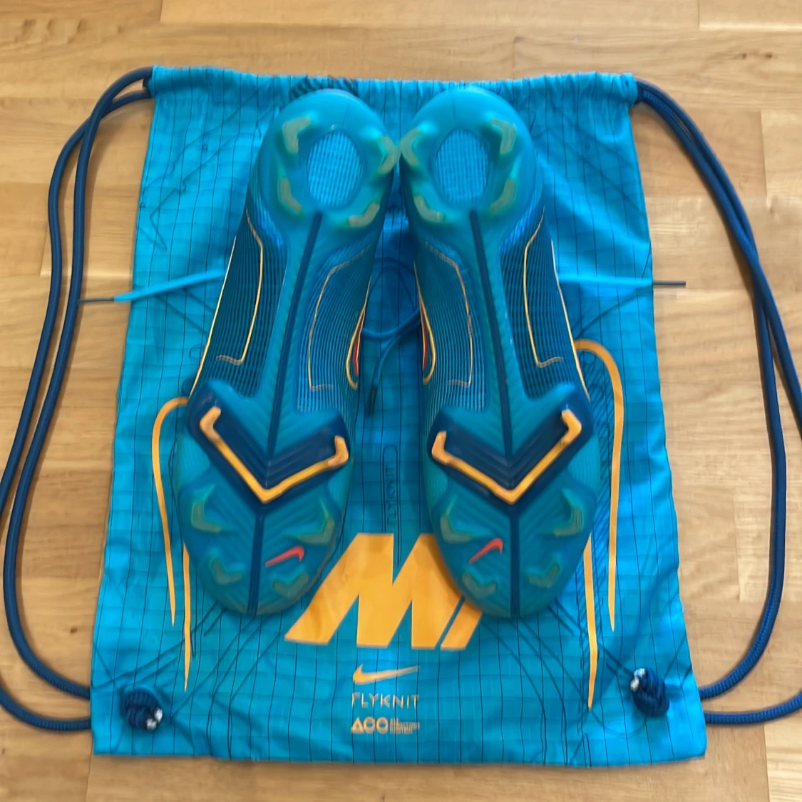 Nike Mercurial Superfly 8 Elite FG Blueprint - Blå/Orange/Blå - 93