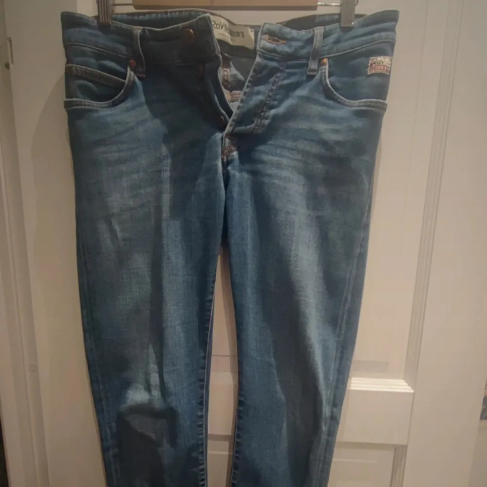 Jeans Roy Roger's, dark blue. Slim fit, size W31. Perfect conditions.. Jeans & Byxor.