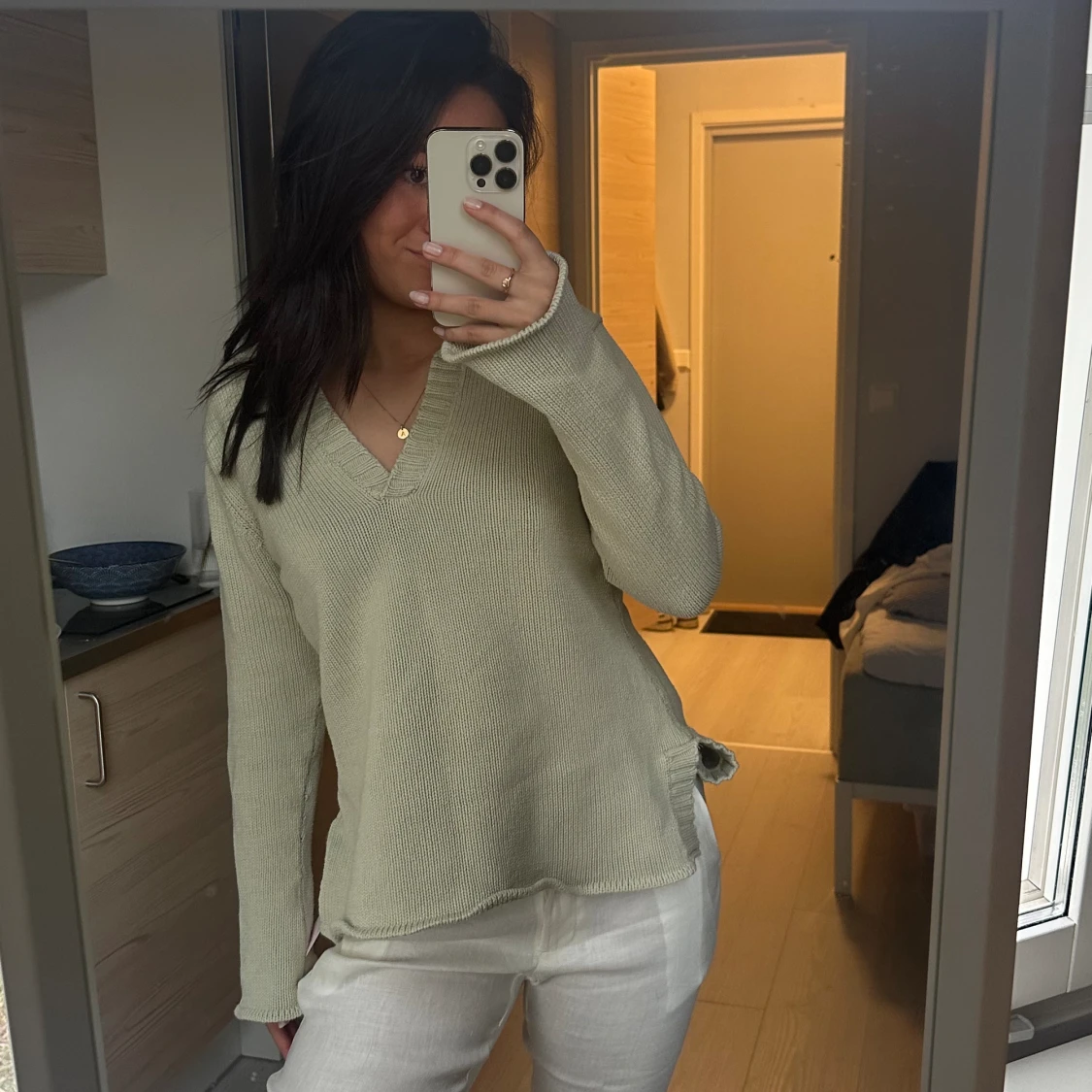 stickad tröja  - 90