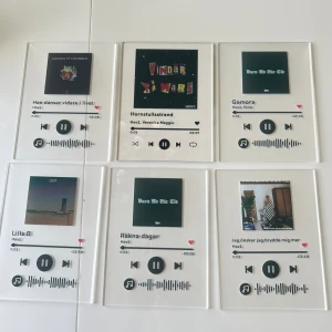 Musiktavla  - Hov1 musik tavla, finns få kvar. 99kr/st