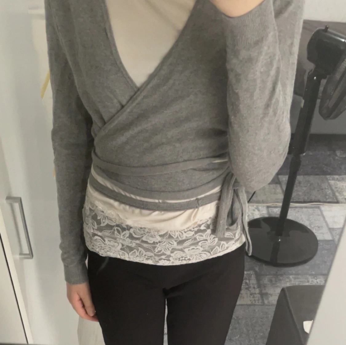 Grå kofta till sommaren - 90
