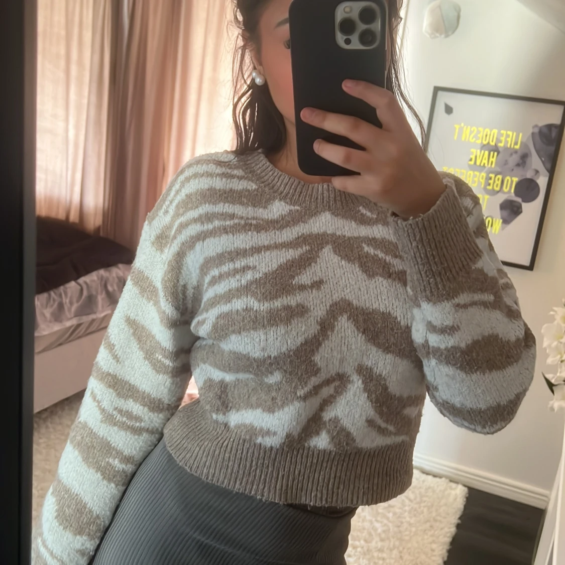 Stickad tröja💗 - 91