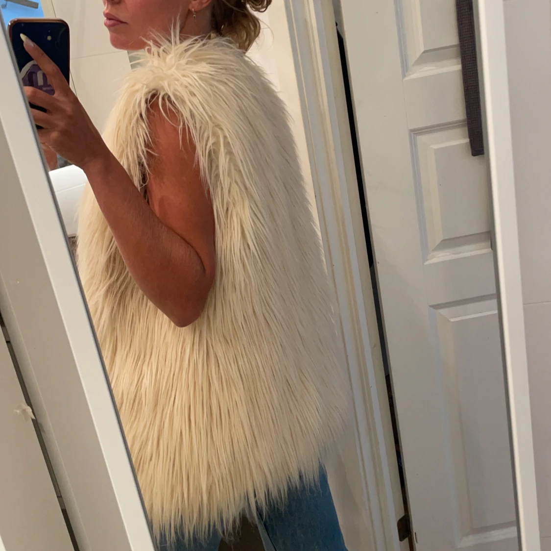 Pälsväst får - 90