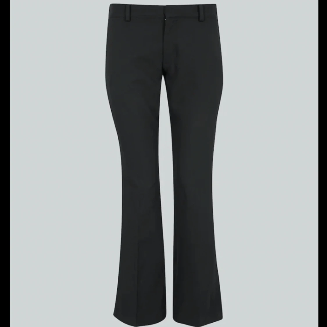 Lågmidjade bikbok kostymbyxor