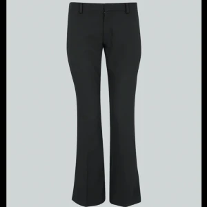 Lågmidjade bikbok kostymbyxor - Jag säljer ett par fina svarta lågmidjade kostymbyxor i storlek 34 från bikbok💕De är i bra skick och säljer de då de inte passar längre, de är långa även för mig som är 170 cm. nypris för byxorna är 499 kr och jag säljer för 250kr!