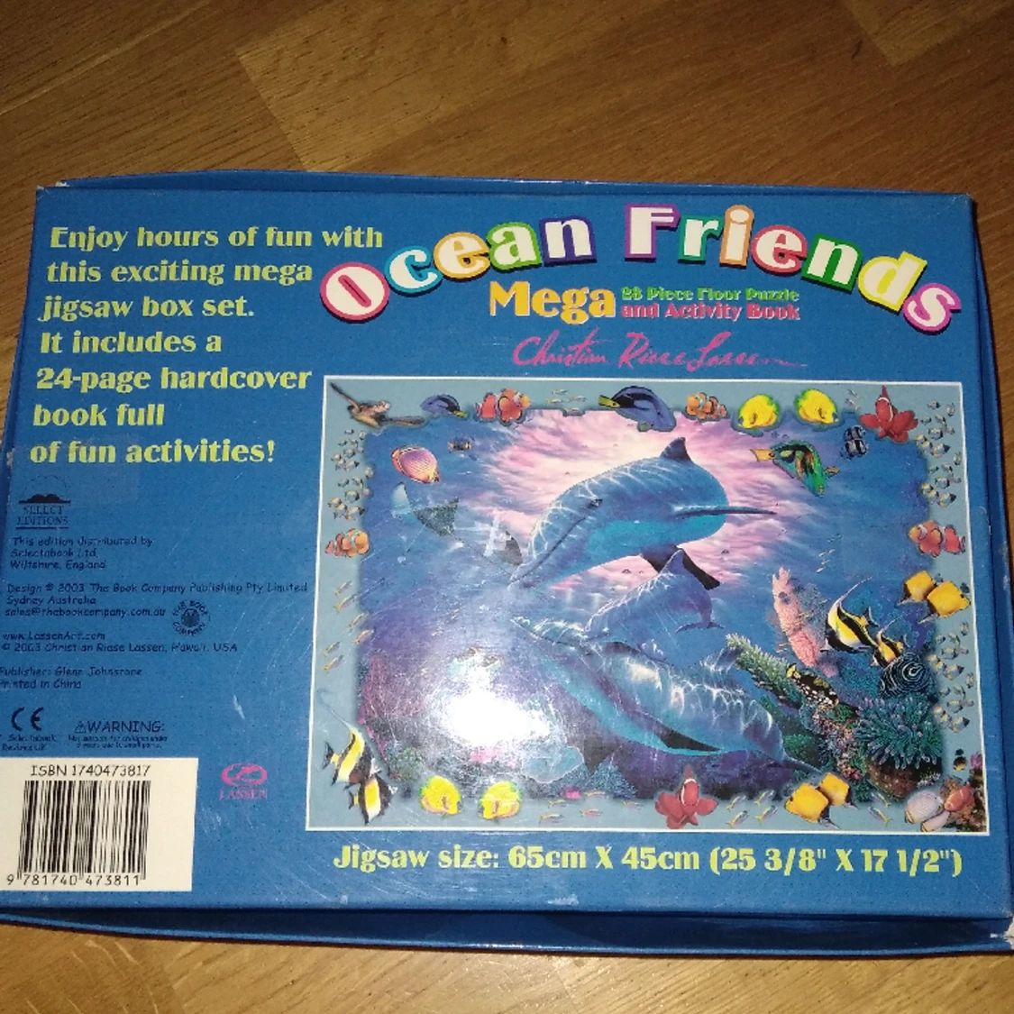 Kid's puzzle big pices- Ocean - 90