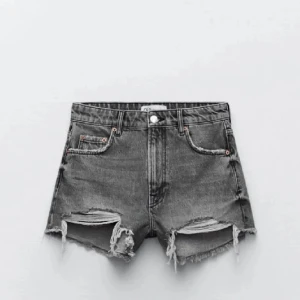 Short - Gråa jeans shorts