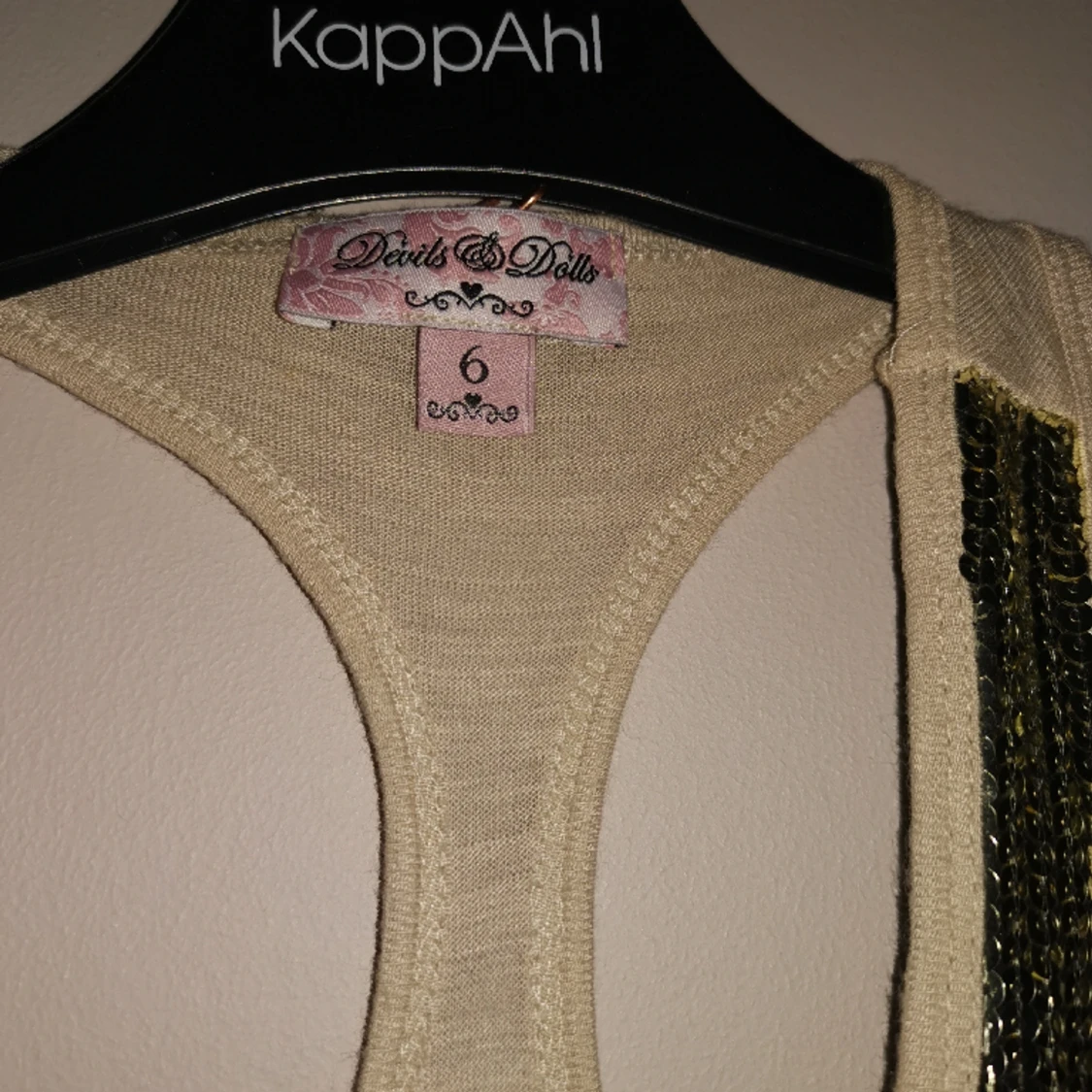 Linne med paljetter  - 91