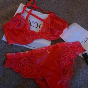 Lounge underwear set - Helt nytt, superfint set från lounge underwear. Bh strl 65D Trosor strl S ✨😇