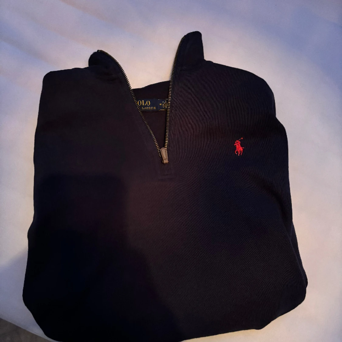 Marin blå Polo ralph lauren half zip